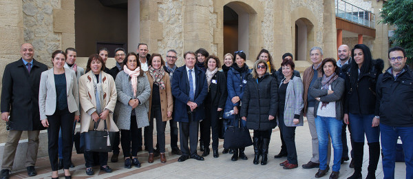 Participants de la Conférence 2018 du réseau MedNC, à Marseille