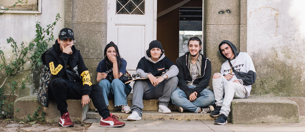 Elèves de l'École de la Seconde Chance de Matosinhos - Portugal