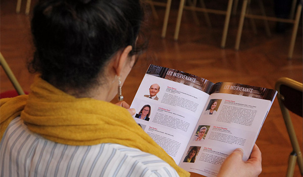 Spectateur lors du Colloque 