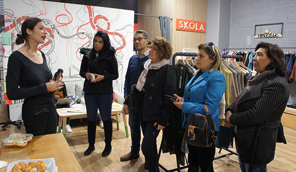 Visite du dispositif Skola, porté par l'association Apprentis d'Auteuil à Marseille